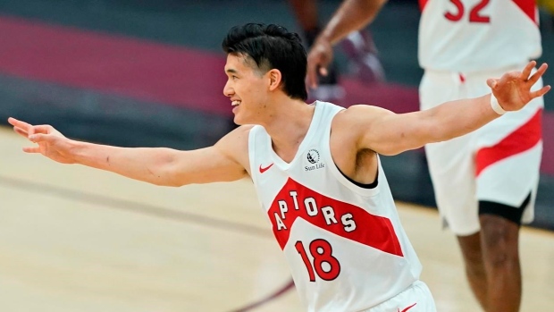 Yuta Watanabe, The Canadian Press Yuta Watanabe