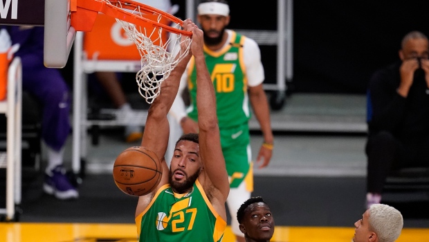 Rudy Gobert, The Canadian Press Rudy Gobert