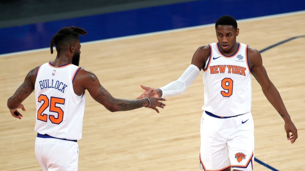 Reggie Bullock RJ Barrett, The Canadian Press Reggie Bullock RJ Barrett