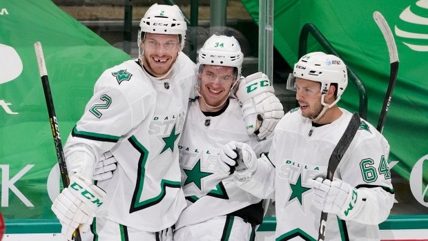 Jamie Oleksiak Denis Gurianov Tanner Kero, The Canadian Press Jamie Oleksiak Denis Gurianov Tanner Kero