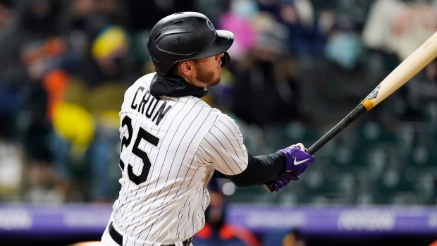 C.J. Cron, The Canadian Press C.J. Cron