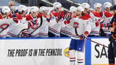 Josh Anderson and Montreal Canadiens celebrate