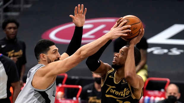 Rodney Hood and Enes Kanter, The Canadian Press Rodney Hood and Enes Kanter