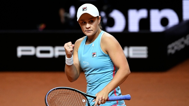 Ashleigh Barty, The Canadian Press Ashleigh Barty