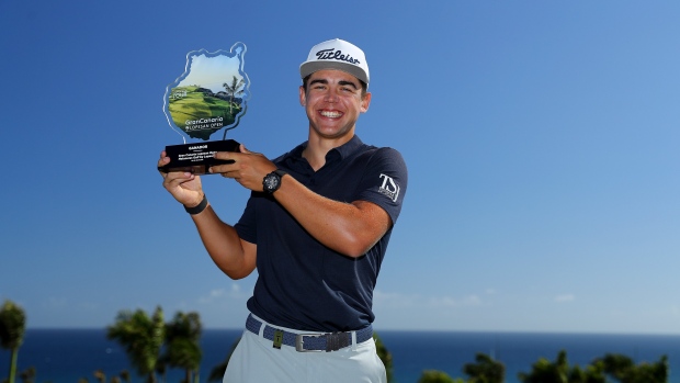 Garrick Higgo, The European Tour on Twitter (@EuropeanTour) Garrick Higgo