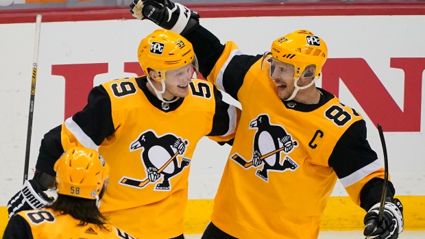 Jake Guentzel Sidney Crosby