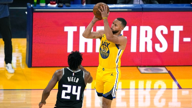 Stephen Curry, The Canadian Press Stephen Curry