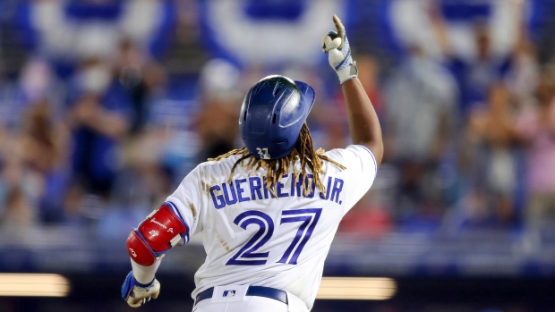Vladimir Guerrero Jr completes father-son double with Home Run Derby title, MLB