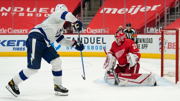 Victor Hedman Thomas Greiss, The Canadian Press Victor Hedman Thomas Greiss