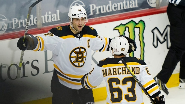 Patrice Bergeron Brad Marchand