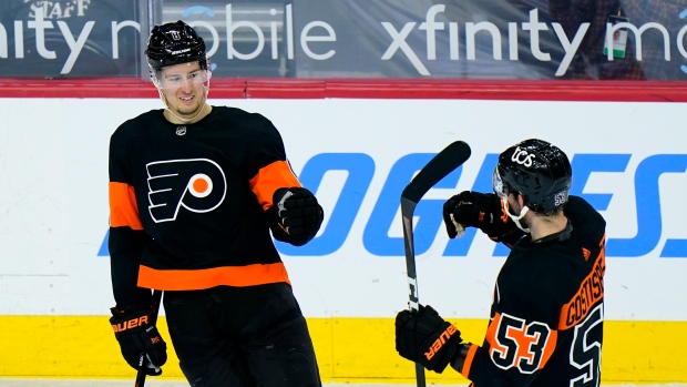 Robert Hagg and Shayne Gostisbehere, The Canadian Press Robert Hagg and Shayne Gostisbehere