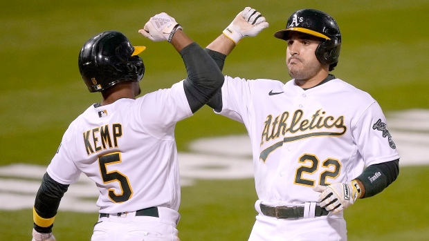 Ramon Laureano Tony Kemp , The Canadian Press Ramon Laureano Tony Kemp