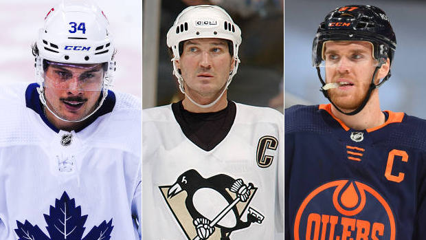 Matthews/ Lemieux/ McDavid, Getty Images Matthews/ Lemieux/ McDavid