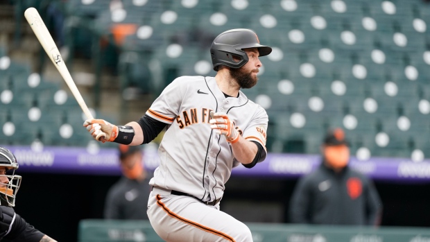 Brandon Belt, The Canadian Press Brandon Belt