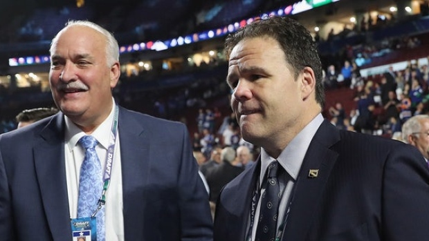John Davidson and Jeff Gorton, Getty Images John Davidson and Jeff Gorton