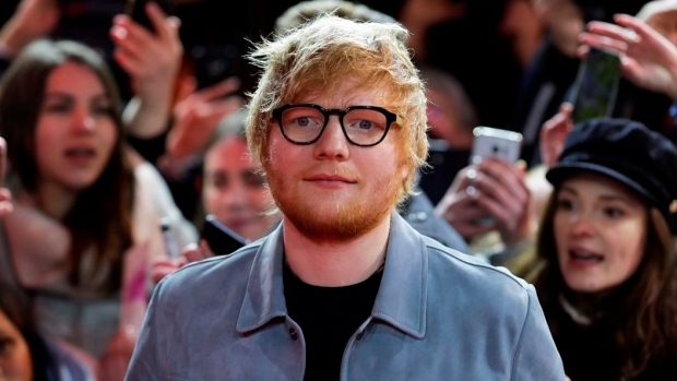 Ed Sheeran, The Canadian Press Ed Sheeran