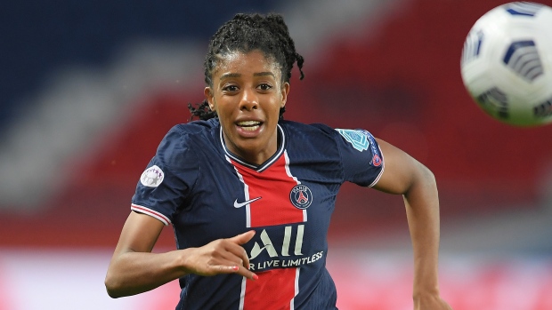Ashley Lawrence, Alexander Scheuber - UEFA/UEFA via Getty Images Ashley Lawrence