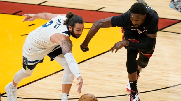 Ricky Rubio Bam Adebayo, The Canadian Press Ricky Rubio Bam Adebayo