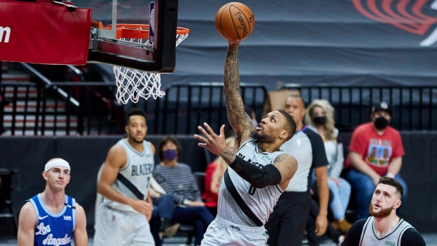 Damian Lillard, The Canadian Press Damian Lillard