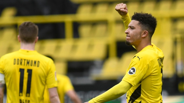 Jadon Sancho, The Canadian Press Jadon Sancho