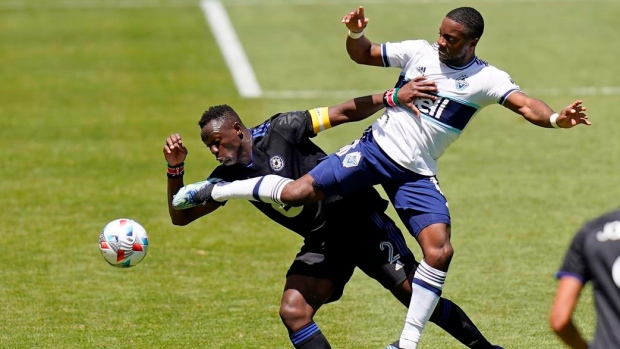 Victor Wanyama Cristian Dajome, The Canadian Press Victor Wanyama Cristian Dajome