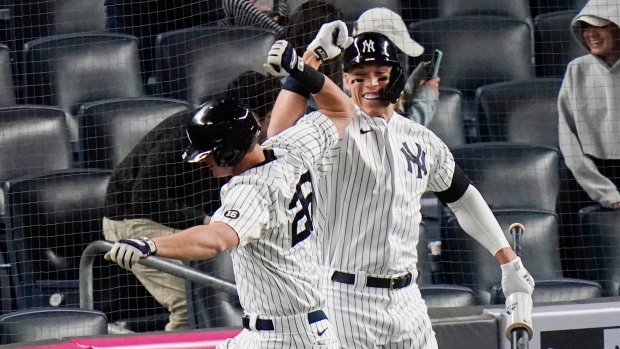 DJ LeMahieu, Aaron Judge, The Canadian Press DJ LeMahieu, Aaron Judge