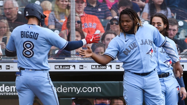 Cavan Biggio and Vladimir Guerrero Jr., The Canadian Press Cavan Biggio and Vladimir Guerrero Jr.
