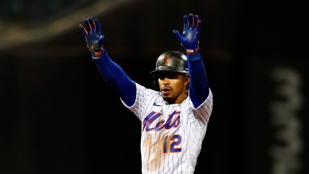 New York Mets' Francisco Lindor , The Canadian Press New York Mets' Francisco Lindor