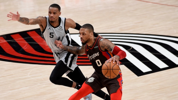 Damian Lillard, The Canadian Press Damian Lillard