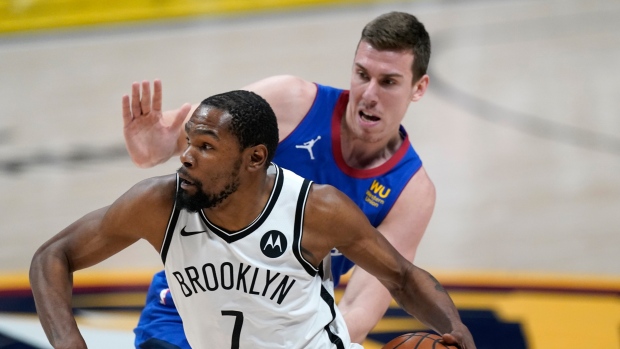 Brooklyn Nets forward Kevin Durant, The Canadian Press Brooklyn Nets forward Kevin Durant