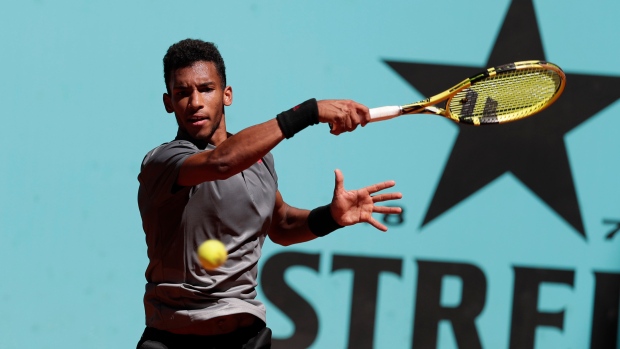 Felix Auger-Aliassime, The Canadian Press Felix Auger-Aliassime