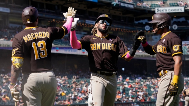 Fernando Tatis Jr. Tommy Pham and Manny Machado, The Canadian Press Fernando Tatis Jr. Tommy Pham and Manny Machado
