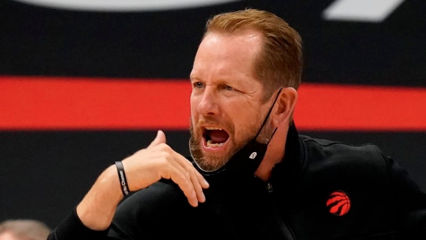 Nick Nurse , The Canadian Press Nick Nurse