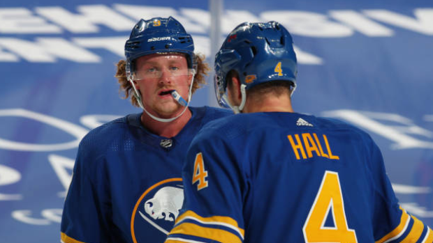 Jack Eichel and Taylor Hall