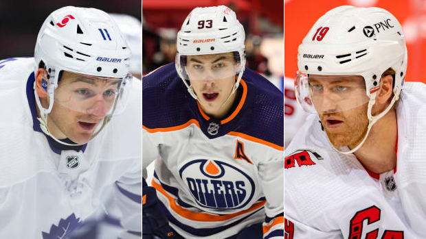 Hyman/ Nugent-Hopkins/ Hamilton, Getty Images Hyman/ Nugent-Hopkins/ Hamilton