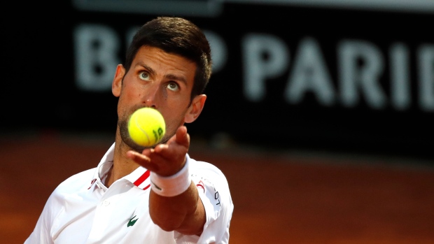 Novak Djokovic, The Canadian Press Novak Djokovic