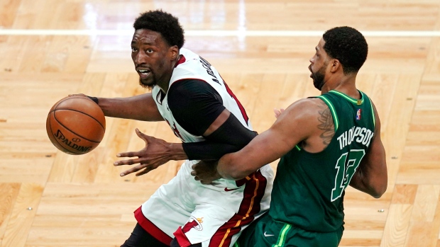 Bam Adebayo, Tristan Thompson, The Canadian Press Bam Adebayo, Tristan Thompson