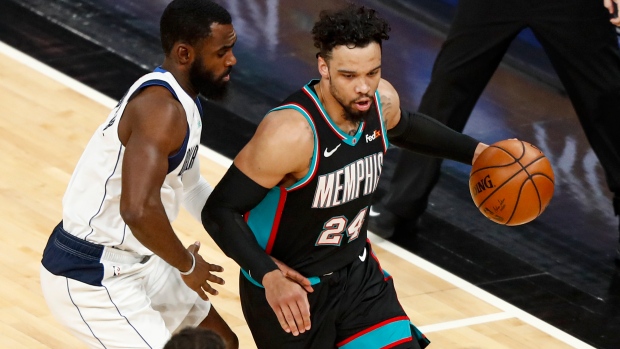 Dillon Brooks, Tim Hardaway Jr., The Canadian Press Dillon Brooks, Tim Hardaway Jr.
