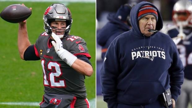 Tom Brady Bill Belichick, The Canadian Press Tom Brady Bill Belichick