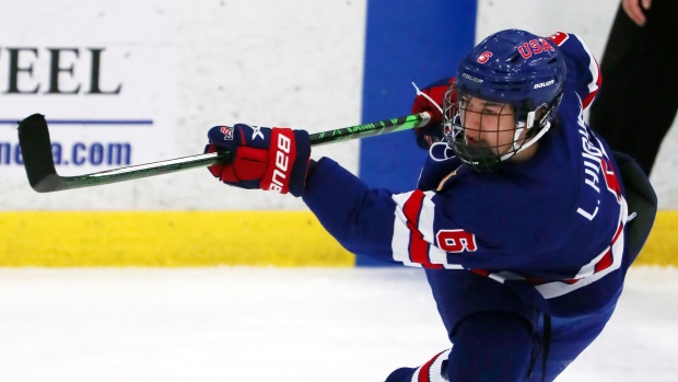 Luke Hughes, HHOF/ IIHF Luke Hughes
