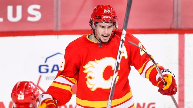 Flames' Mangiapane honoured to represent Canada at world hockey