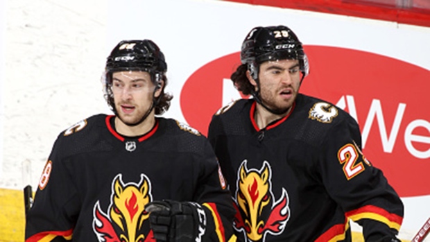 Andrew Mangiapane Dillon Dube, Getty Images Andrew Mangiapane Dillon Dube