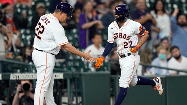 Jose Altuve, The Canadian Press Jose Altuve