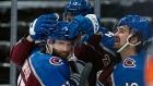 J.T. Compher, Avalanche celebrate