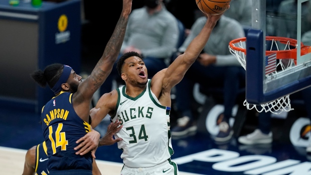 Giannis Antetokounmpo, The Canadian Press Giannis Antetokounmpo