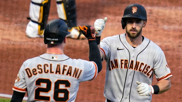 Anthony DeSclafani, Steven Duggar, The Canadian Press Anthony DeSclafani, Steven Duggar
