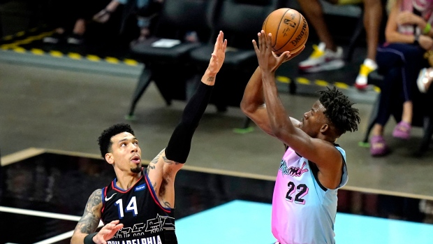 Jimmy Butler and Danny Green, The Canadian Press Jimmy Butler and Danny Green