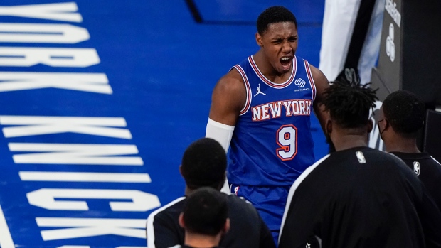 New York Knicks' RJ Barrett, The Canadian Press New York Knicks' RJ Barrett