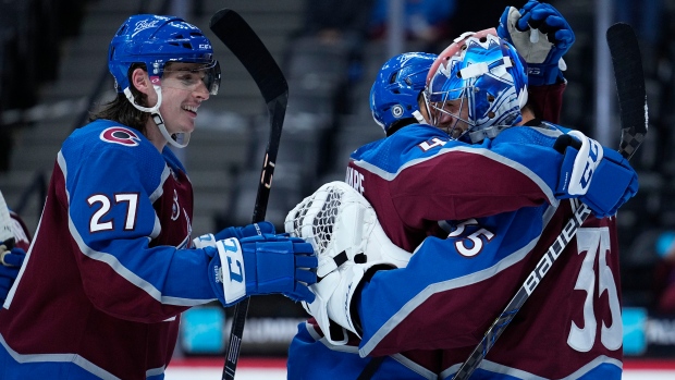 Colorado Avalanche celebrate