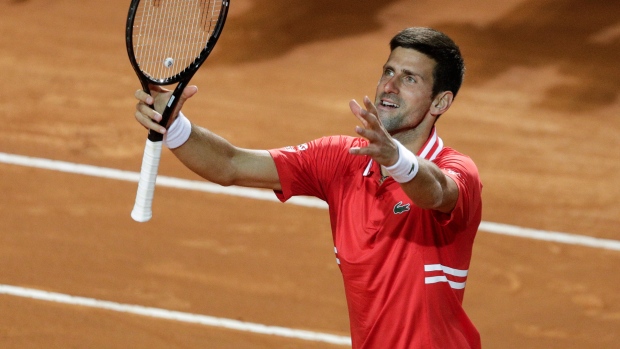 Novak Djokovic, The Canadian Press Novak Djokovic